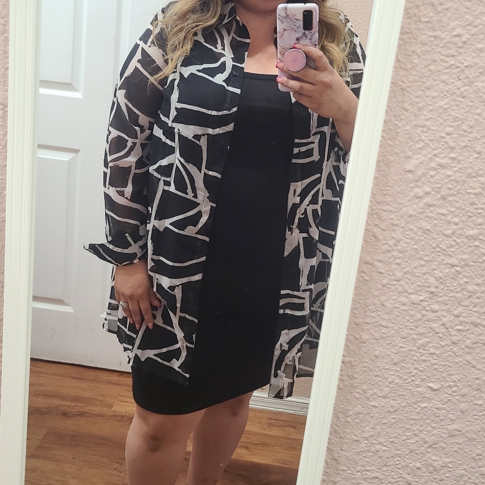 Sheer Cardigan